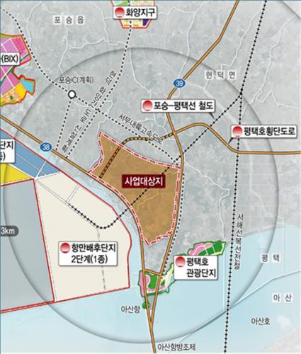 평택 현덕지구 개발사업 \'제동\'
